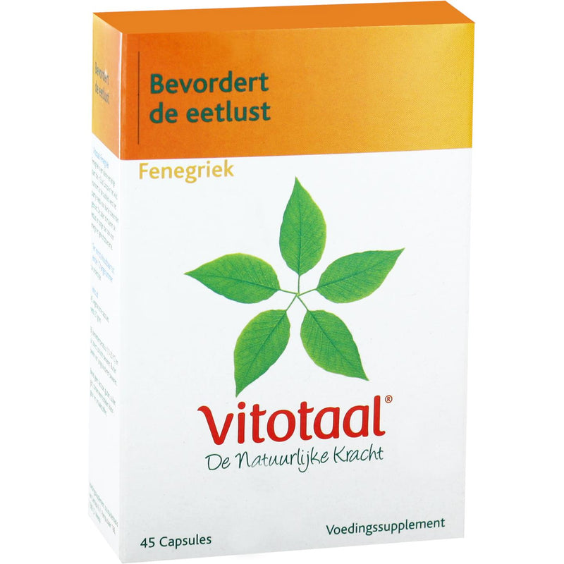 Vitotaal Fenegriek - 45 capsules