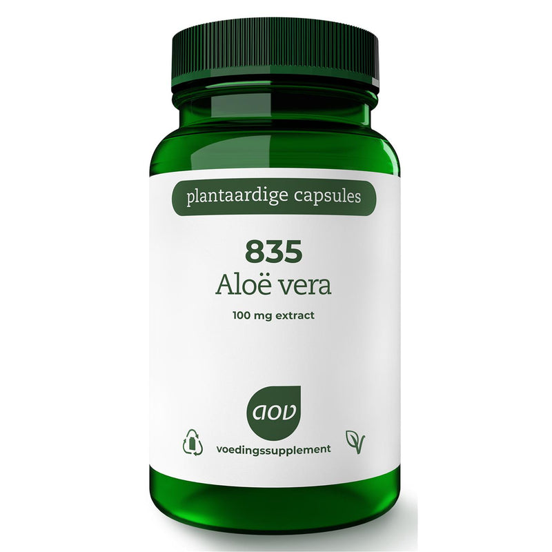 AOV 835 Aloë vera-extract 100 mg - 60 Vegetarische capsules