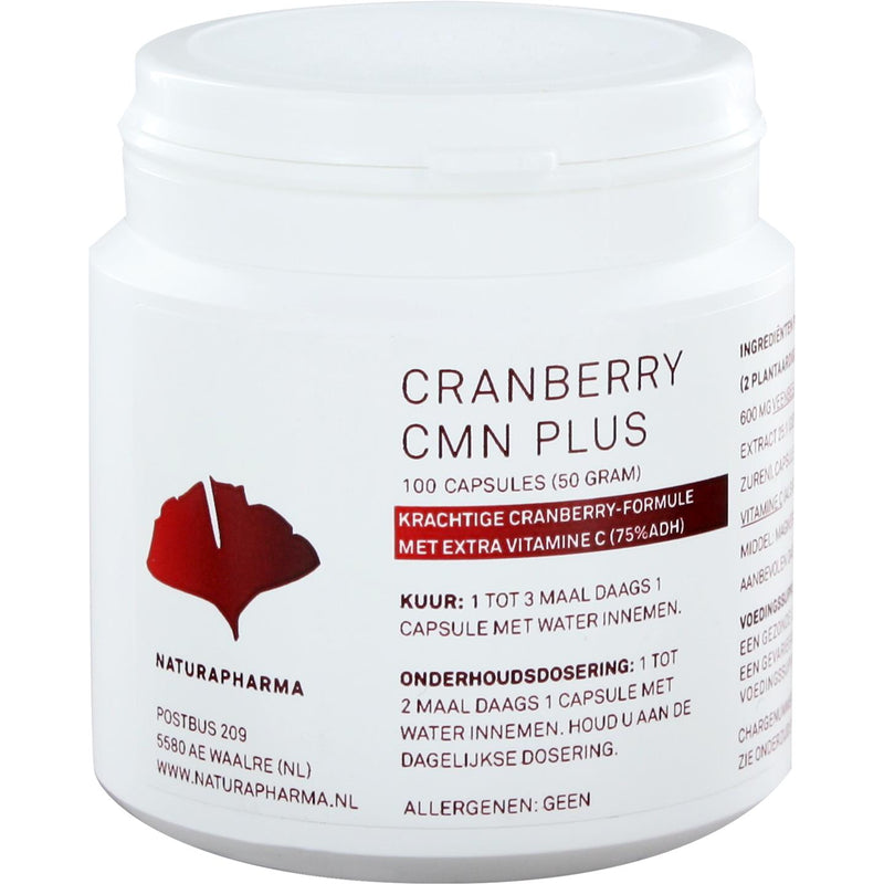 Naturapharma Cranberry CMN Plus - 100 vcaps