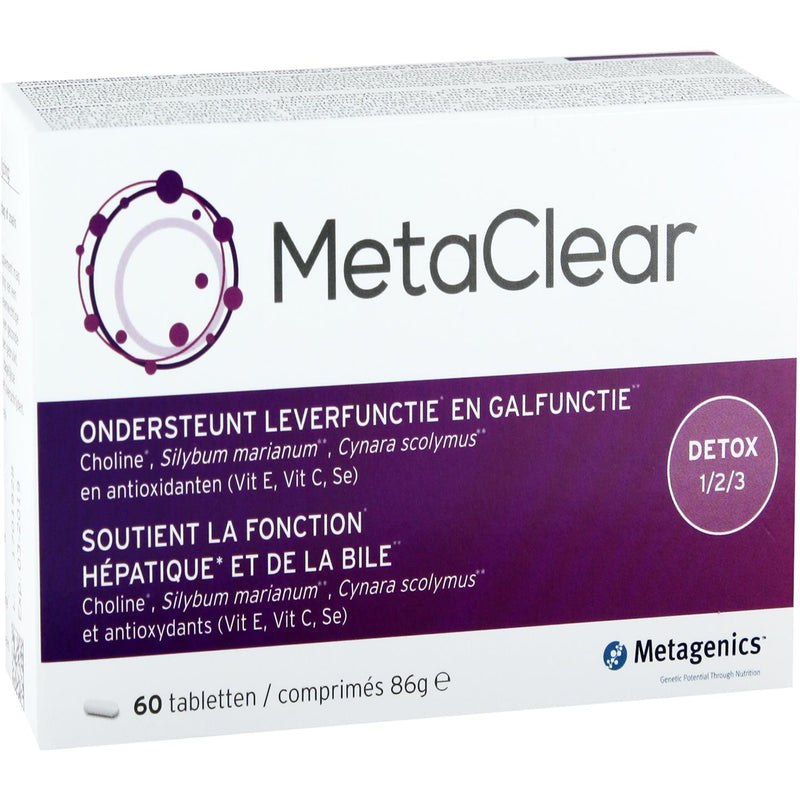 Metagenics MetaClear - 60 tabletten