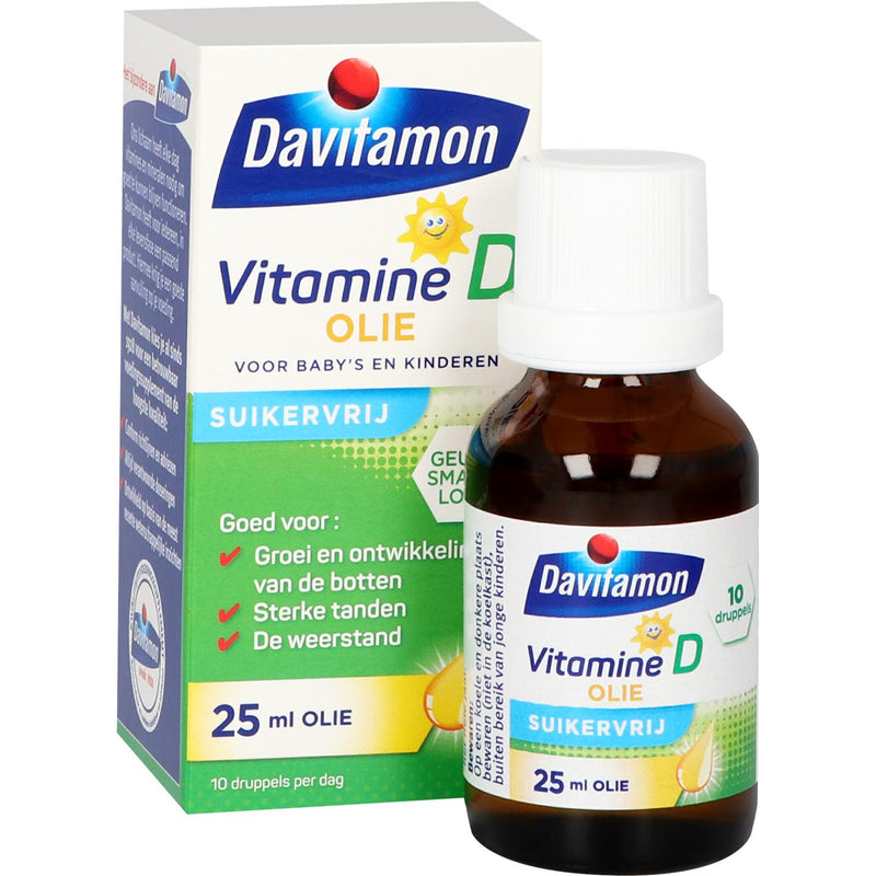 Davitamon Vitamine D Olie - 25 Milliliter