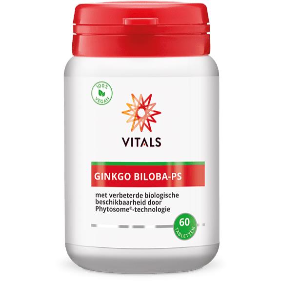 Vitals Ginkgo biloba-PS - 60 tabletten