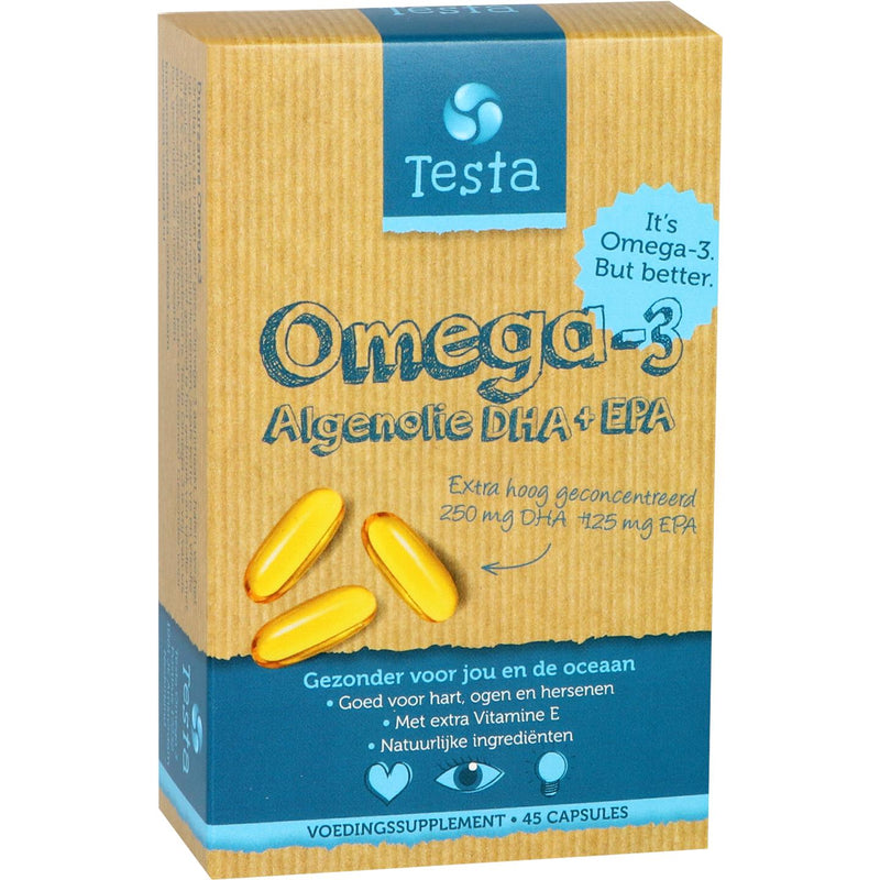 Testa Omega 3 Algenolie - 45 Vegetarische capsules