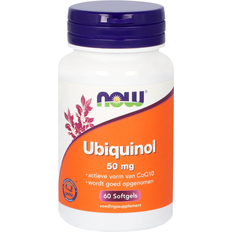 NOW  Ubiquinol 50 mg - 60 softgels