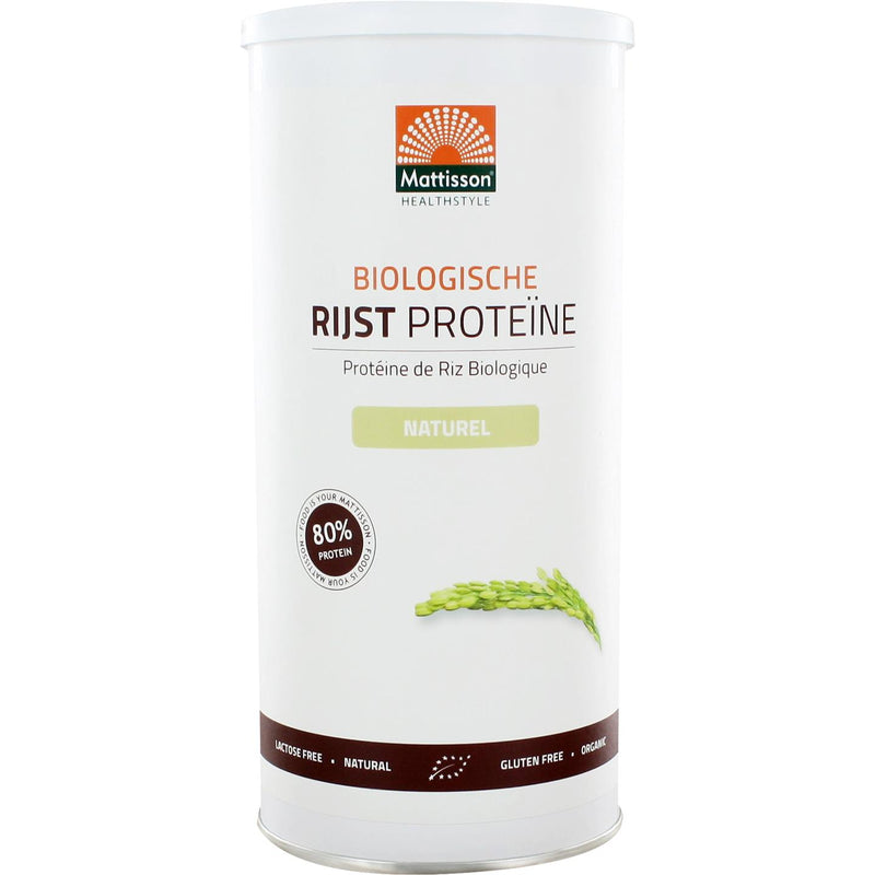 Mattisson Rijst Proteïne Naturel - 500 gram