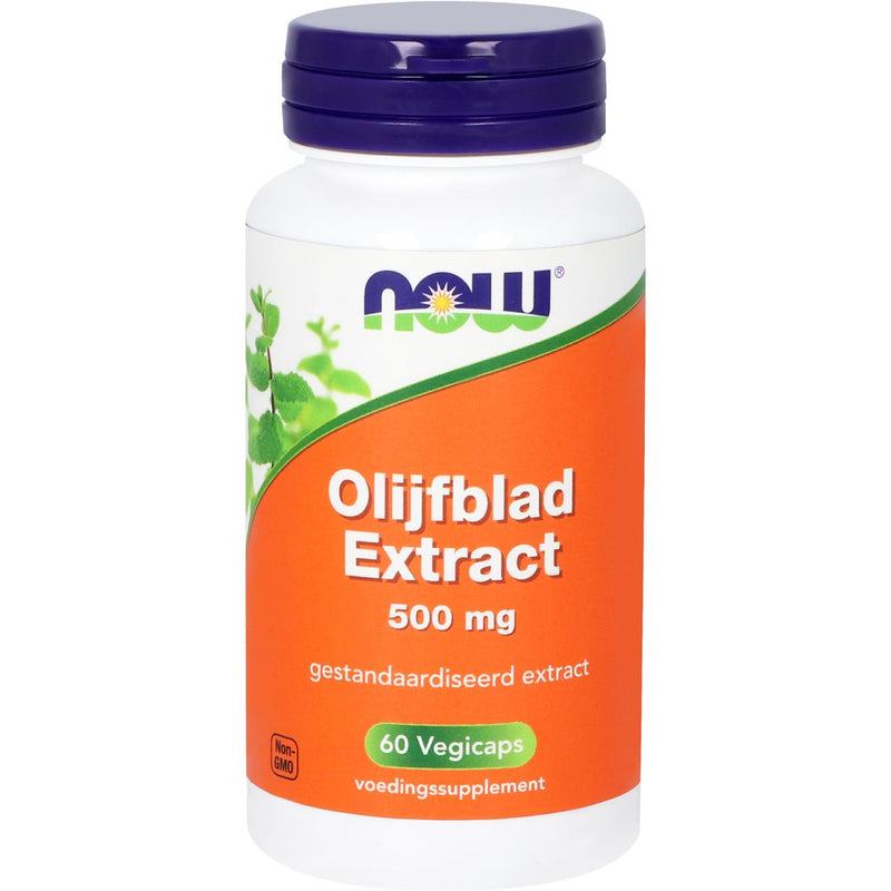 NOW  Olijfblad extract 500 mg - 60 vcaps