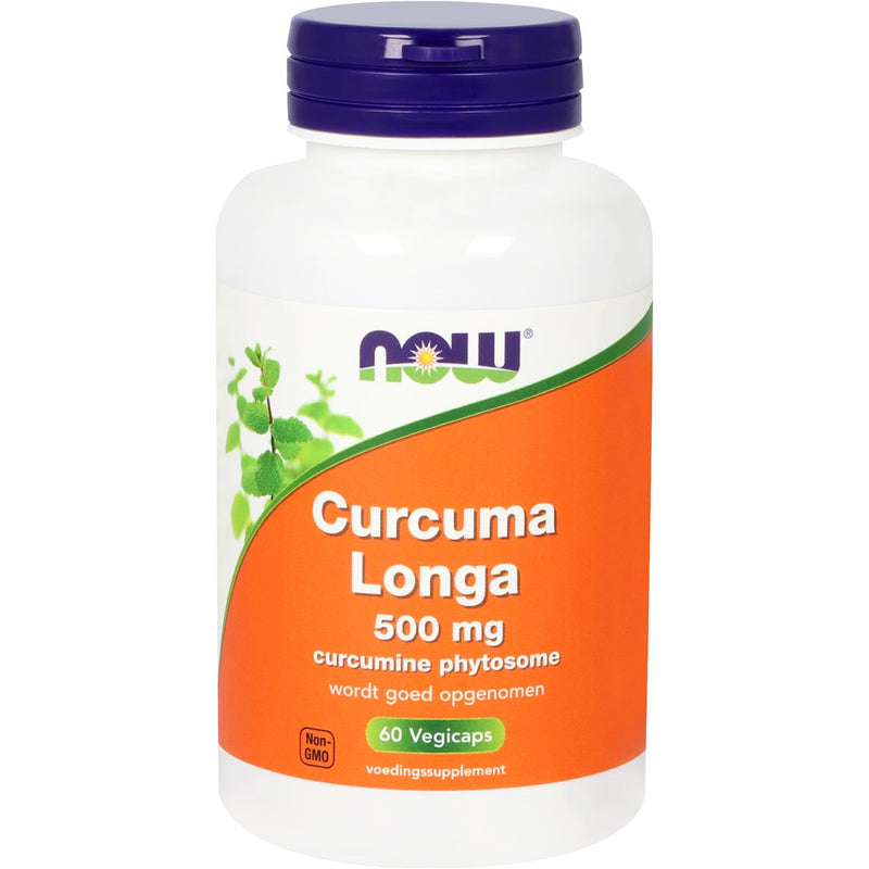 NOW  Curcuma longa 500 mg - 60 vcaps