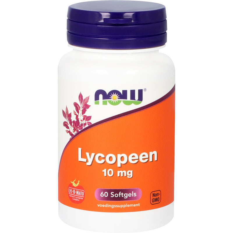 NOW  Lycopeen 10 mg - 60 softgels