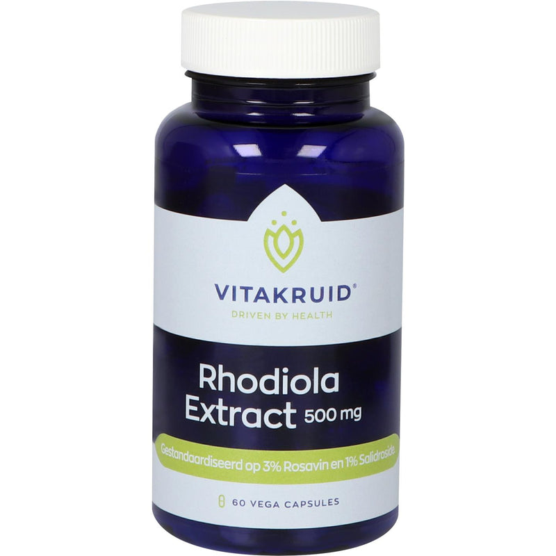 VitaKruid Rhodiola extract 500 mg - 60 Vegetarische capsules