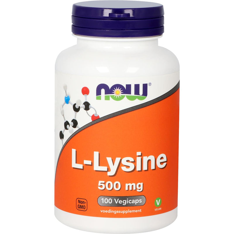 NOW  L-Lysine 500 mg - 100 vcaps
