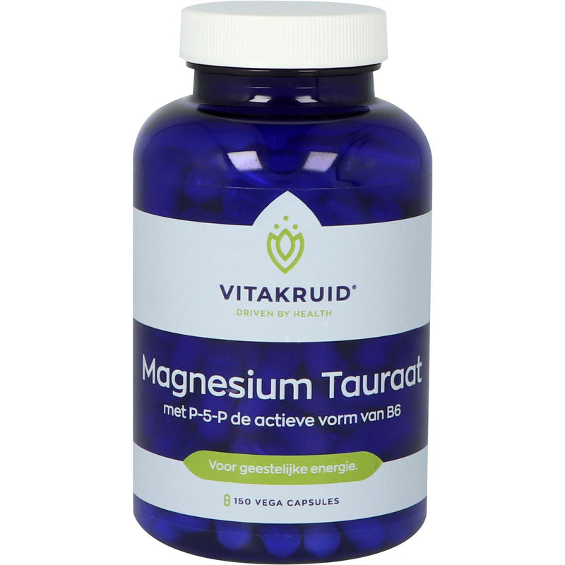 VitaKruid Magnesium Tauraat - 150 Vegetarische capsules