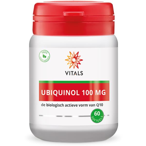 Vitals Ubiquinol 100 mg - 60 capsules
