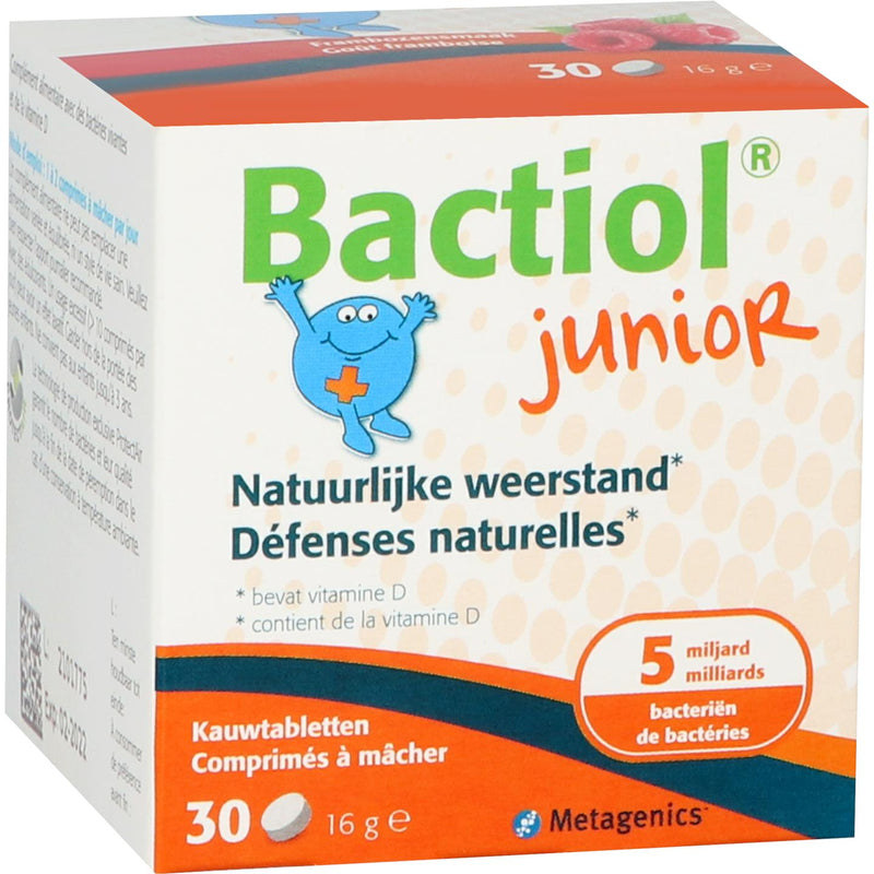 Metagenics Bactiol Junior - 30 kauwtabletten