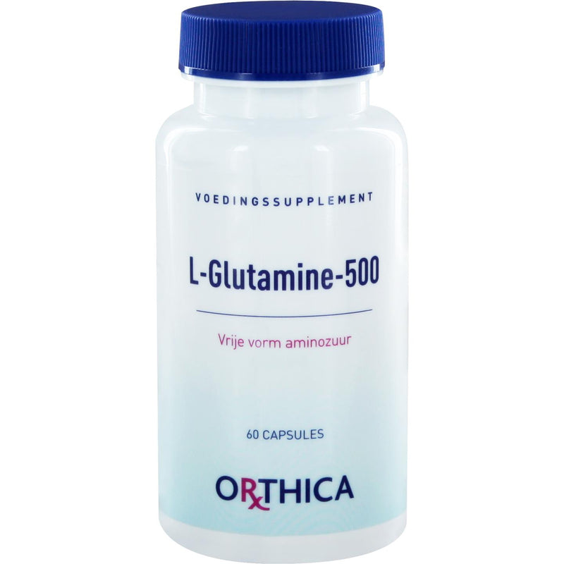 Orthica L-Glutamine-500 - 60 Capsules