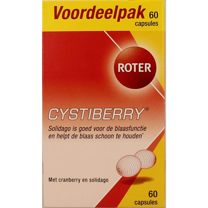 Roter Cystiberry - 60 capsules