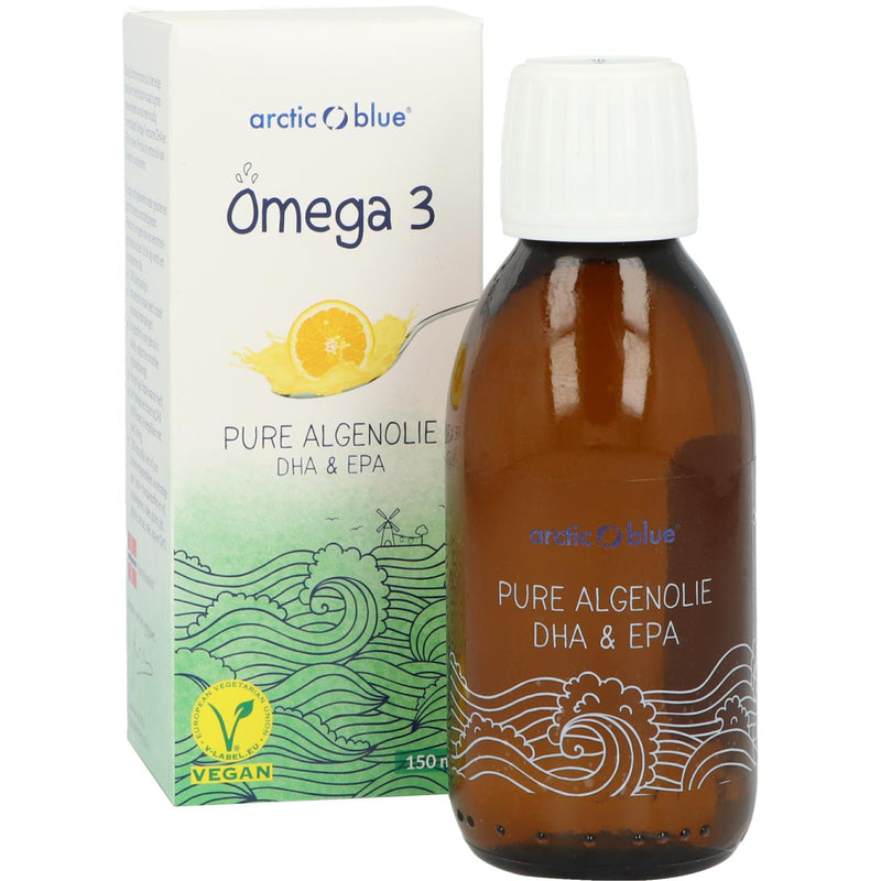 Arctic Blue Omega 3 Pure Algenolie DHA & EPA - 150 Milliliter