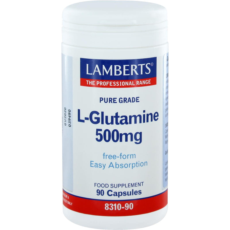 Lamberts L-Glutamine 500 mg - 90 Vegetarische capsules