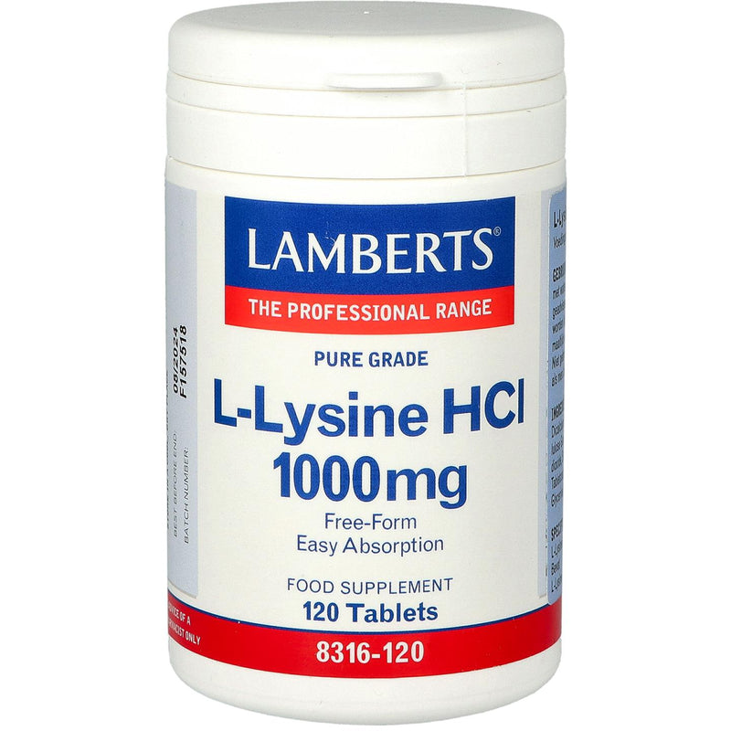 Lamberts L-Lysine HCl 1000 mg