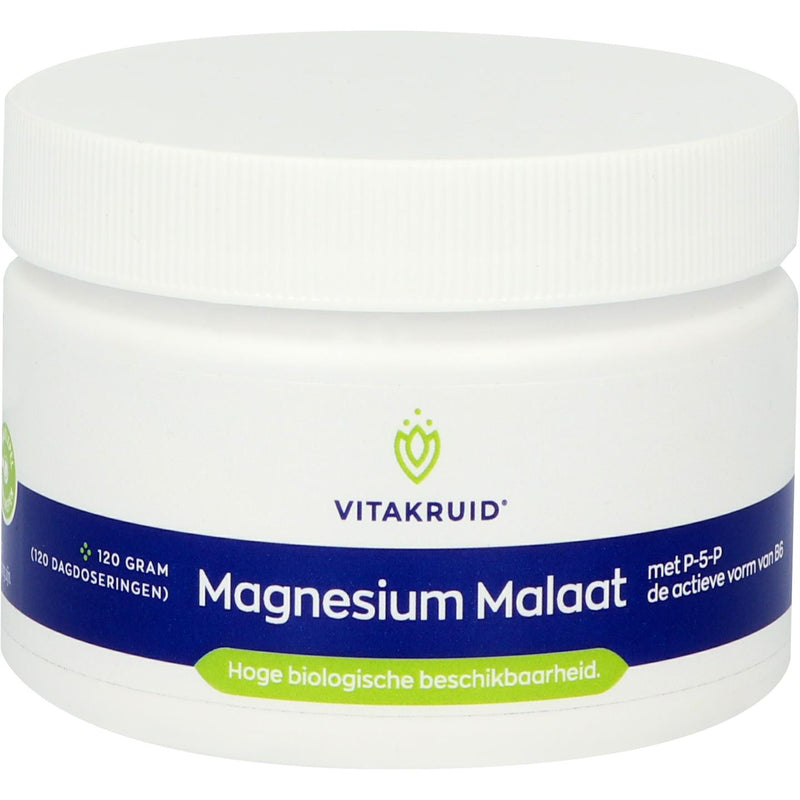 VitaKruid Magnesium Malaat - 120 Gram