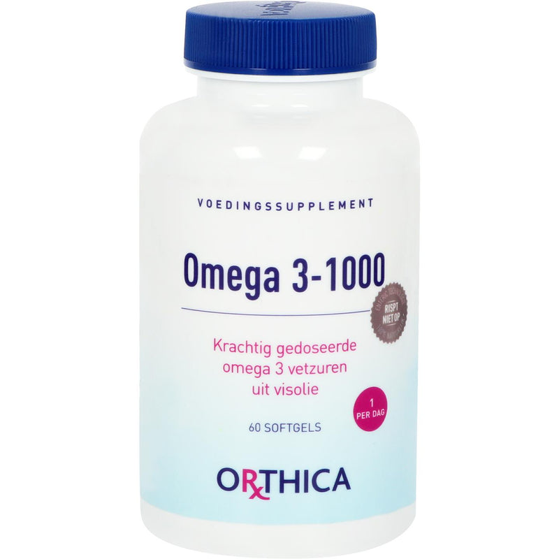 Orthica Omega 3-1000 - 60 Softgels