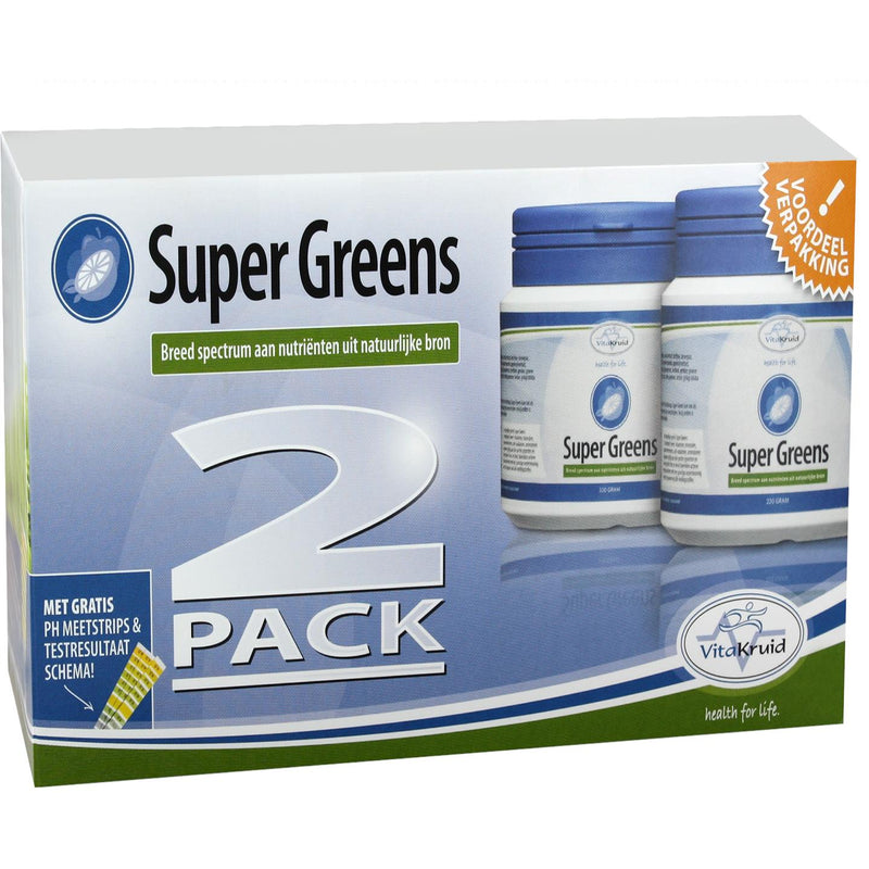 VitaKruid Super Greens 2 pack - 2 Stuks