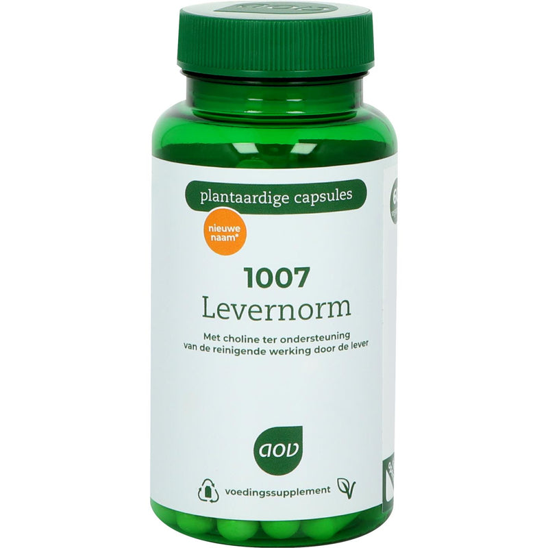 AOV 1007 Levernorm - 60 Vegetarische capsules