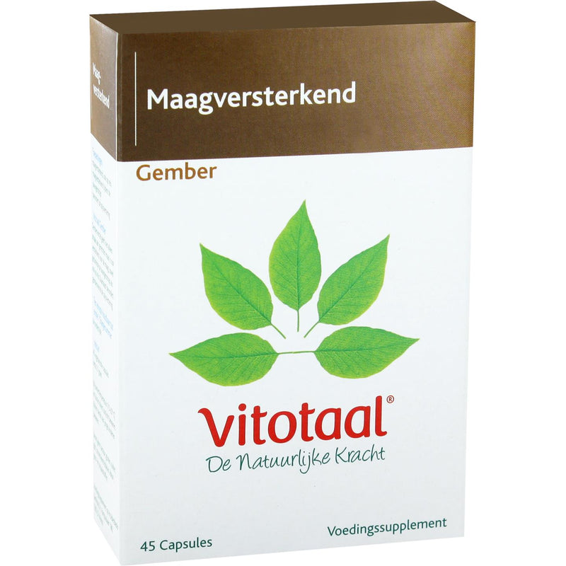 Vitotaal Gember - 45 capsules