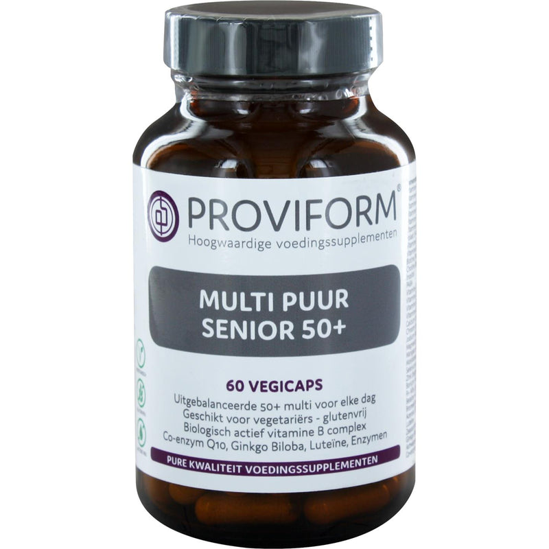 Proviform Multi Puur Senior 50+ - 60 Vegetarische capsules