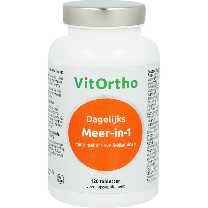 VitOrtho Meer-in-1 Dagelijks - 120 Tabletten