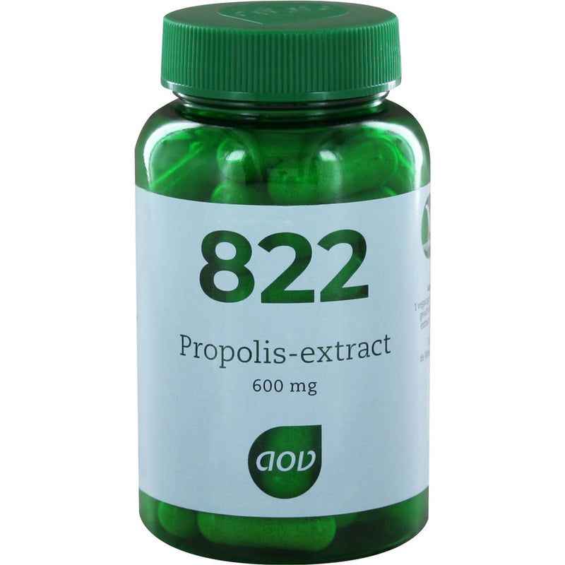 AOV 822 Propolis extract 600 mg - 60 Vegetarische capsules