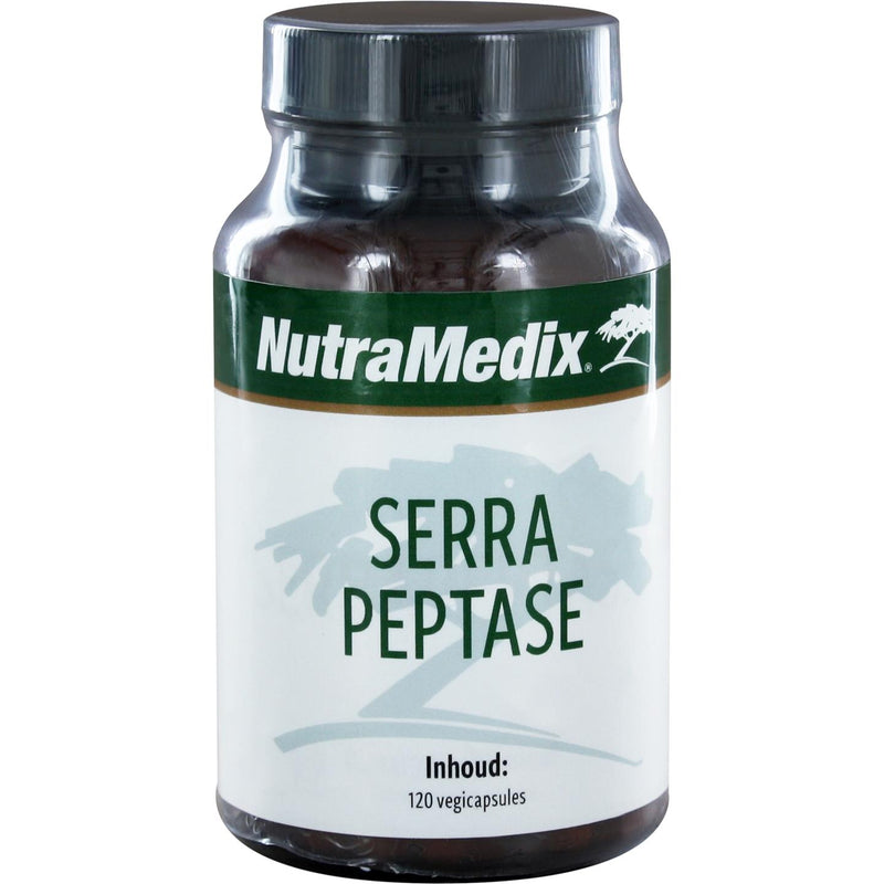 NutraMedix Serrapeptase - 120 Vegetarische capsules