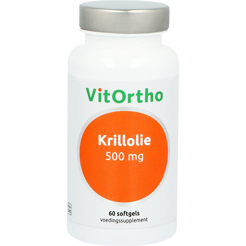 VitOrtho Krillolie 500 mg - 60 softgels