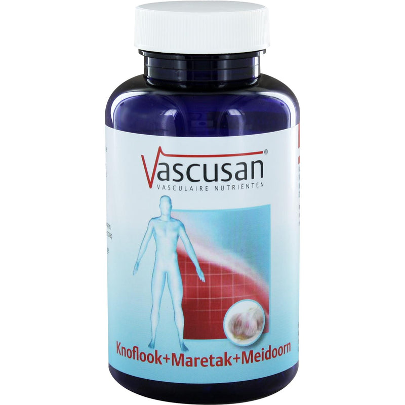 Vascusan Knoflook+Maretak+ Meidoorn - 240 capsules