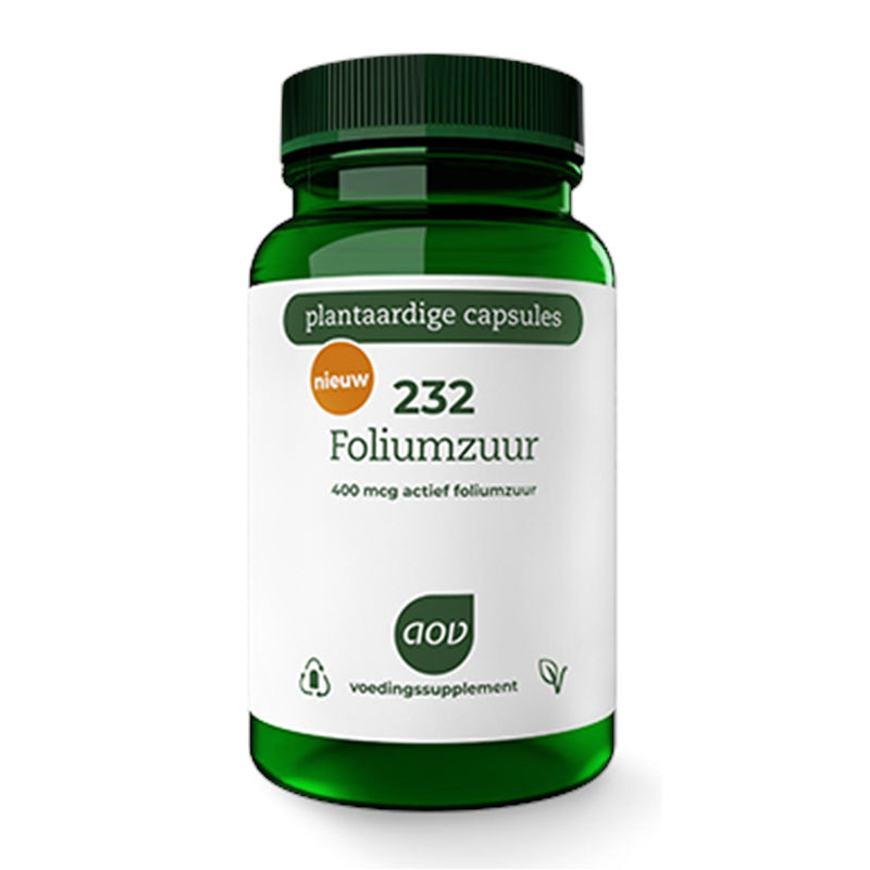 AOV 232 Foliumzuur - 60 Vegetarische capsules