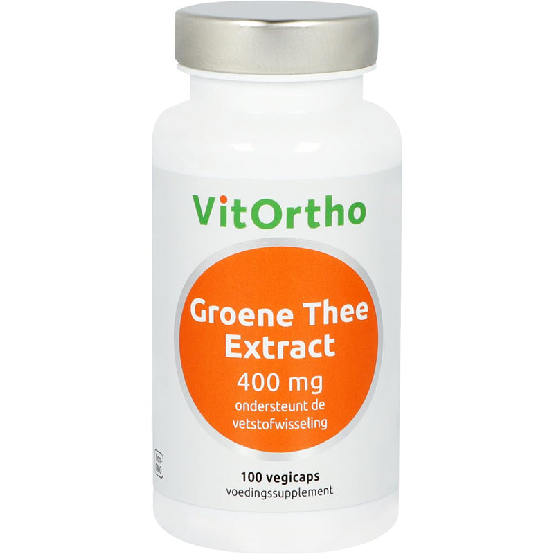 VitOrtho Groene thee extract 400 mg - 100 vcaps