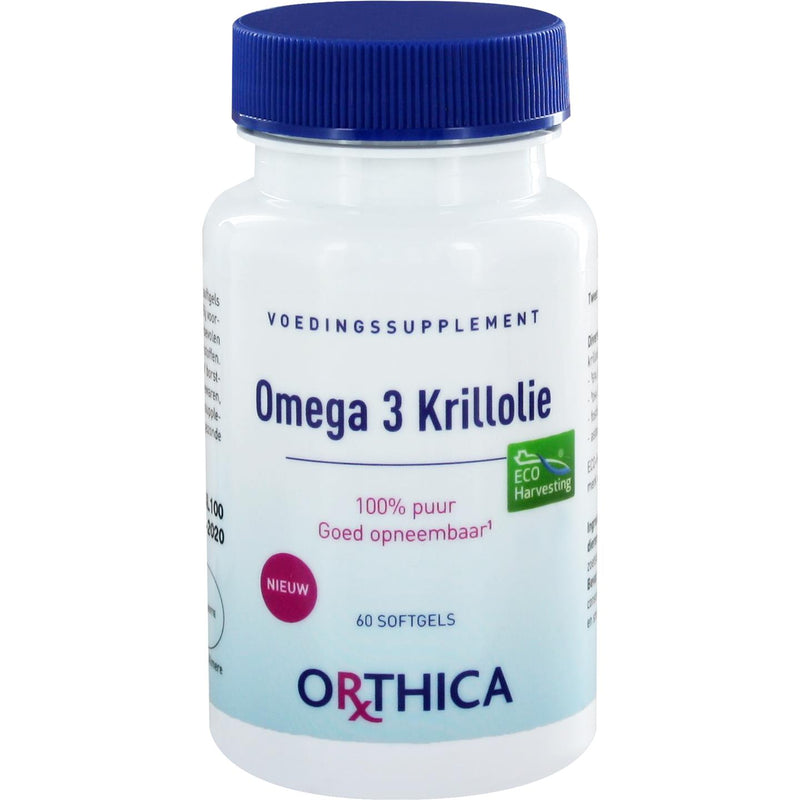 Orthica Omega 3 Krillolie - 60 Capsules