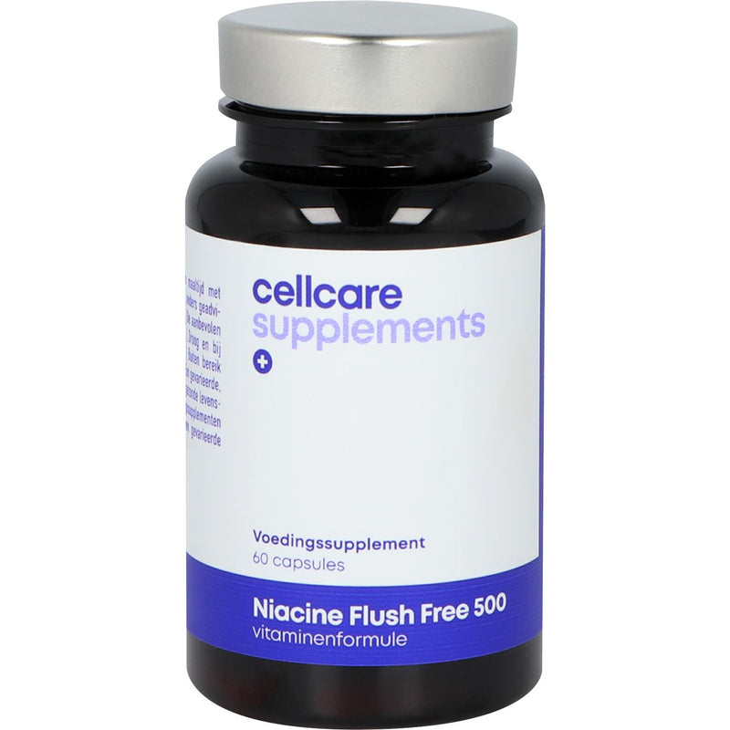 CellCare Niacine Flush Free 500 mg - 60 Vegetarische capsules