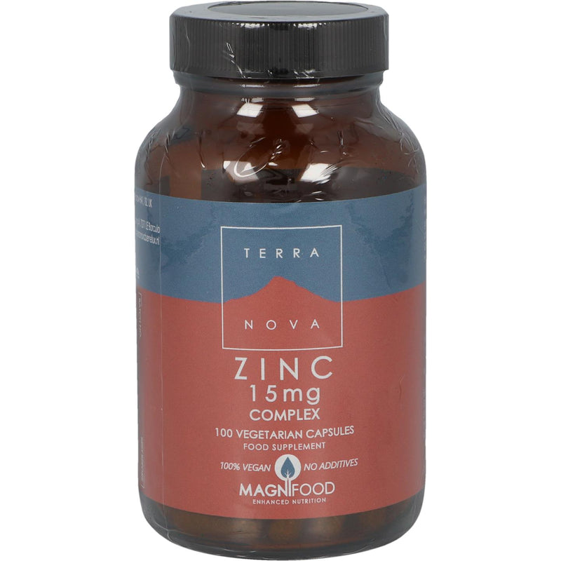 Terranova Zinc 15 mg complex - 100 Capsules