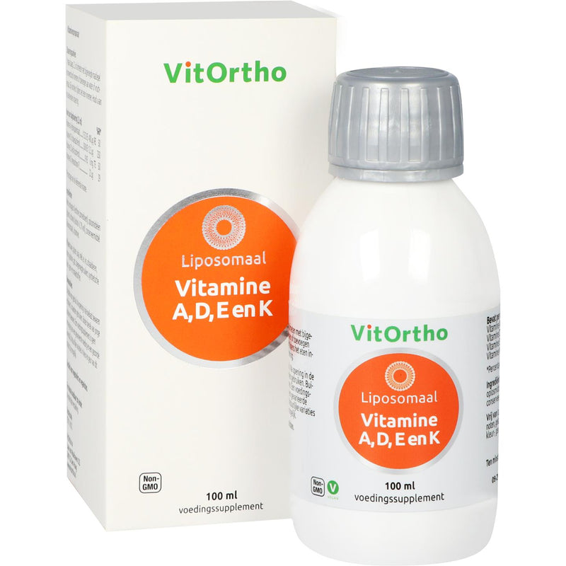 VitOrtho Vitamine A, D, E en K Liposomaal - 100 Milliliter