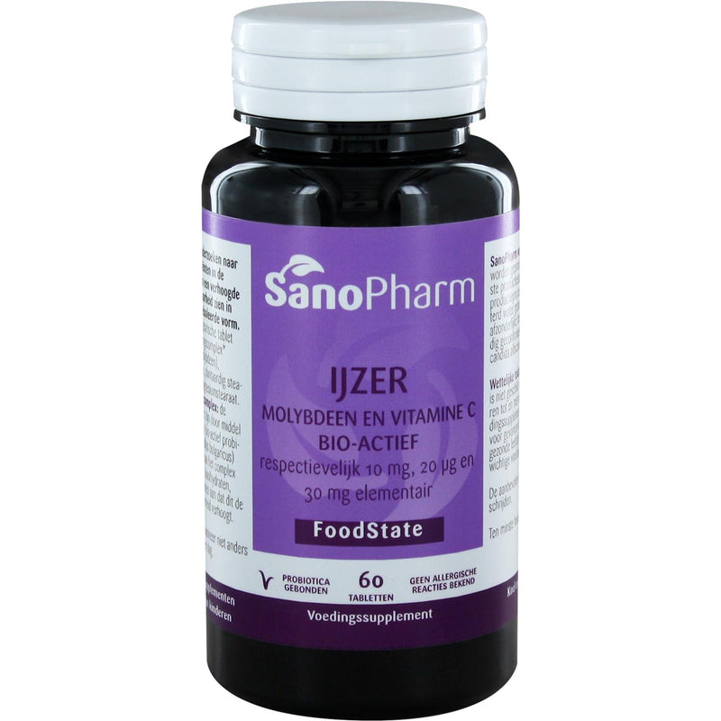 SanoPharm IJzer - 60 tabletten