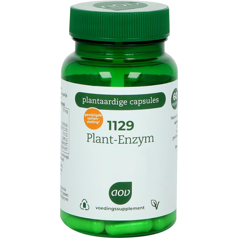AOV 1129 Plant-Enzym - 60 Vegetarische capsules