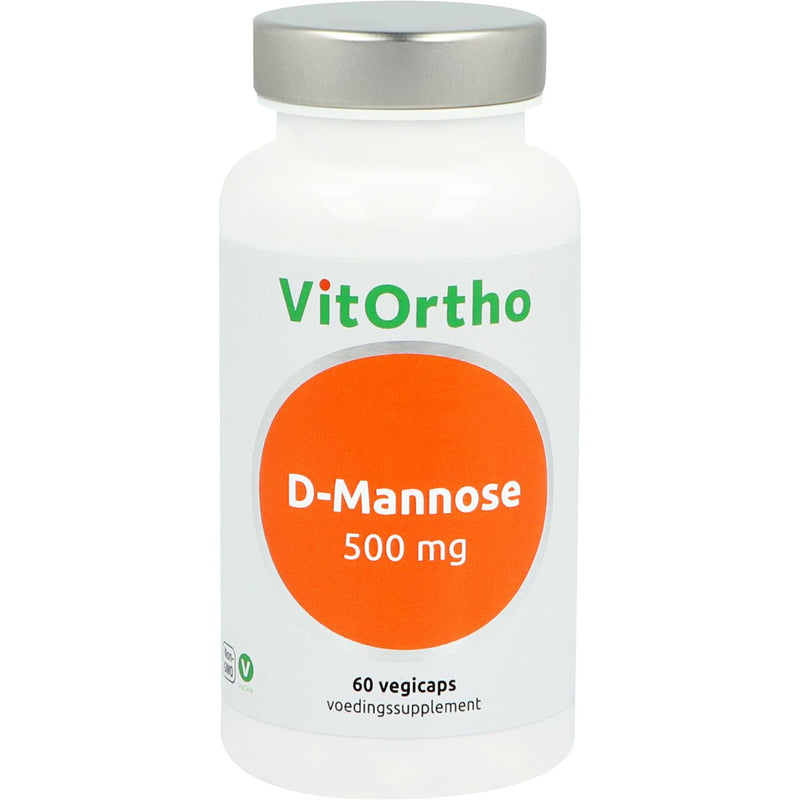 VitOrtho D-Mannose 500 mg - 60 Vegetarische capsules