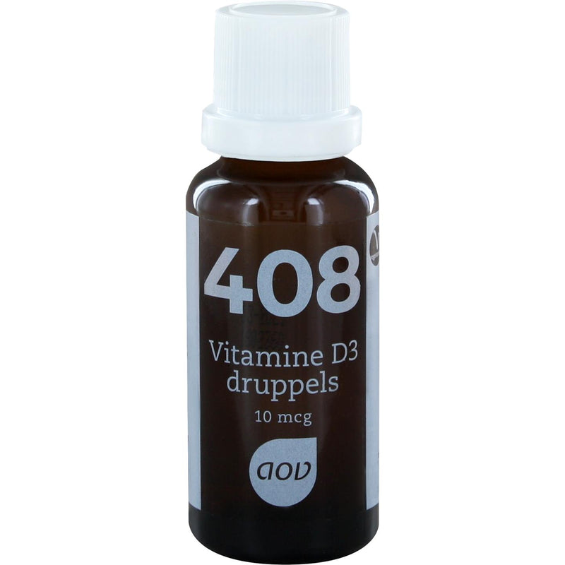 AOV 408 Vitamine D3 druppels 10 mcg - 25 Milliliter