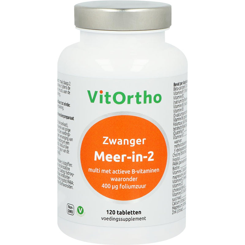 VitOrtho Meer-in-2 Zwanger - 120 Tabletten