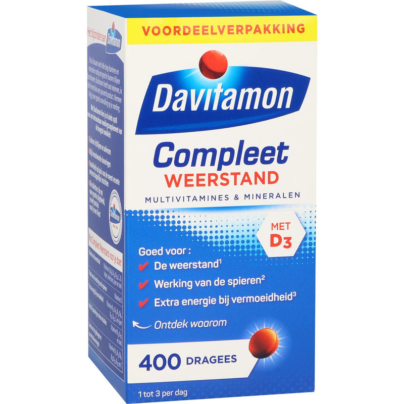 Davitamon Compleet Weerstand - 400 Dragees
