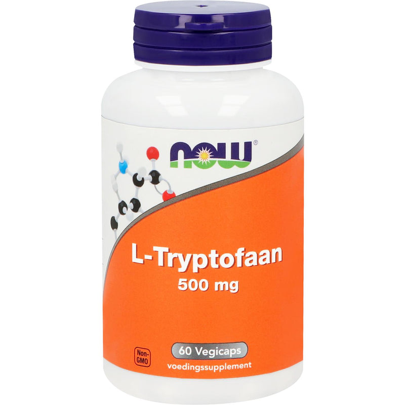 NOW  L-Tryptofaan 500 mg - 60 Vcaps