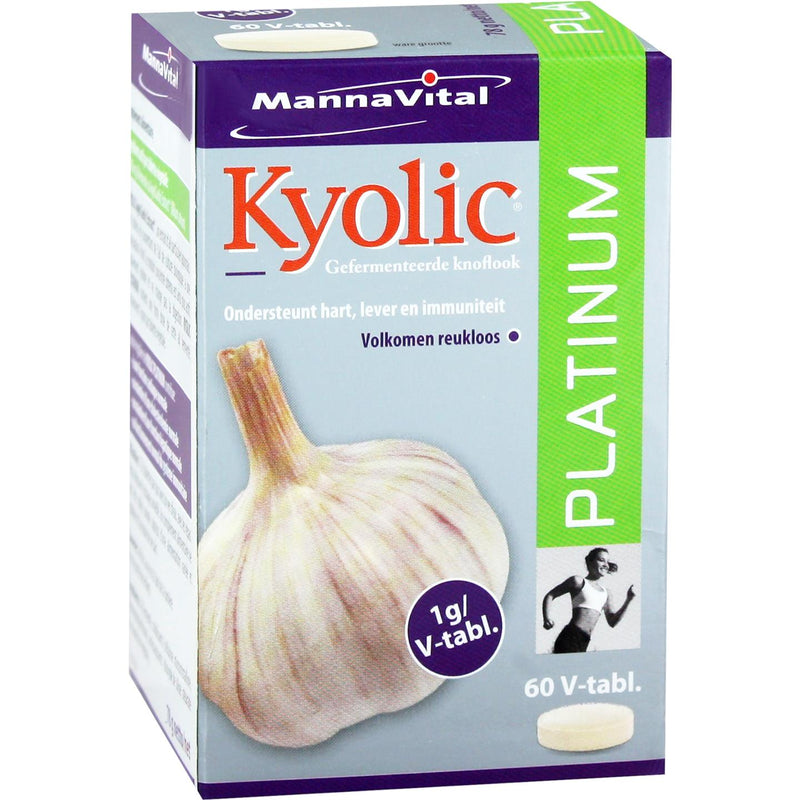 MannaVital Kyolic Platinum - 60 tabletten