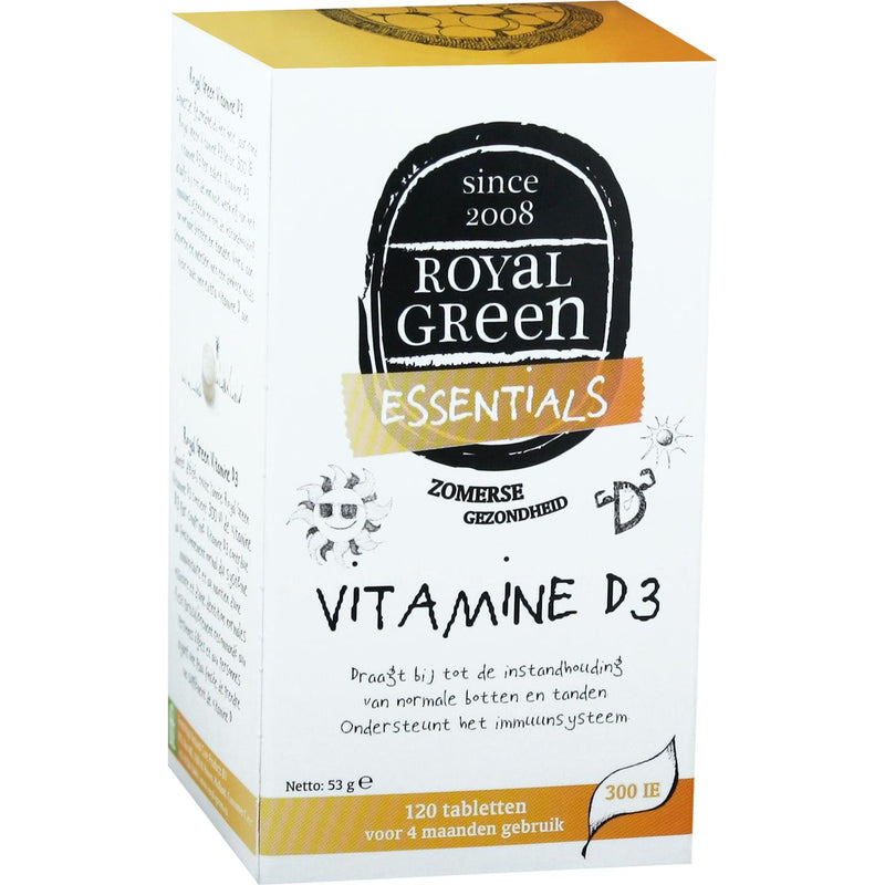 Royal Green Vitamine D3 300 IE - 120 tabletten