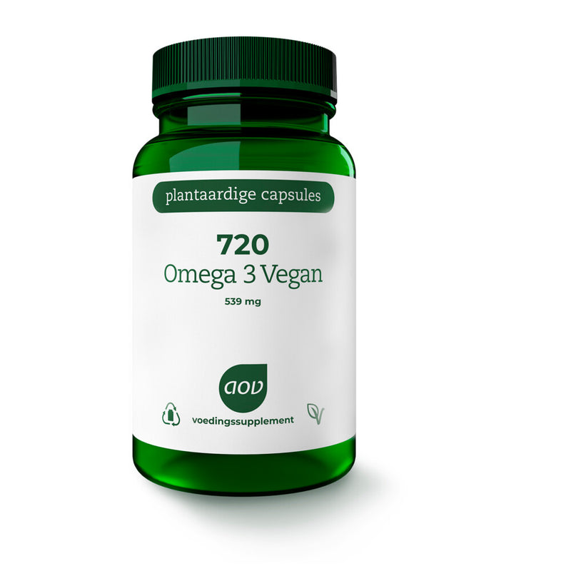 AOV 720 Omega 3 Vegan - 60 Vegetarische capsules