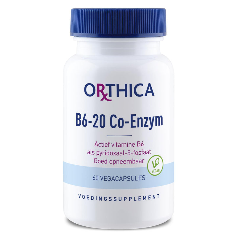Orthica B6-20 Co-Enzym - 60 Vegetarische capsules